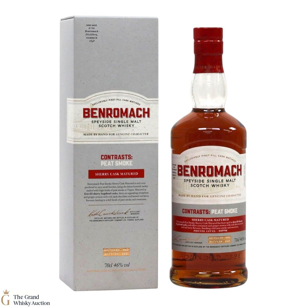 Benromach - 2012 Peat Smoke 2021