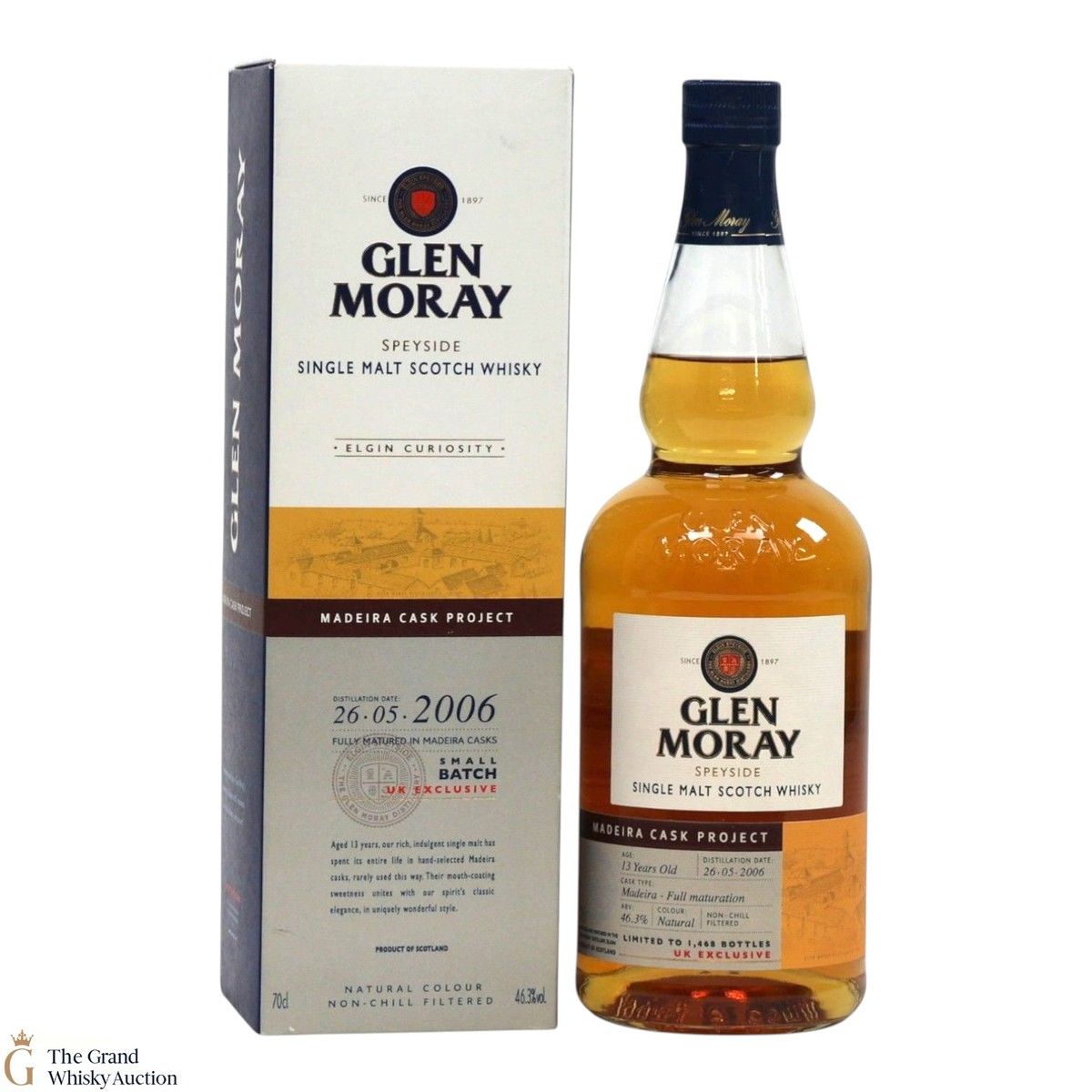 Glen Moray - 13 Year Old 2006 - Madeira Cask Project UK