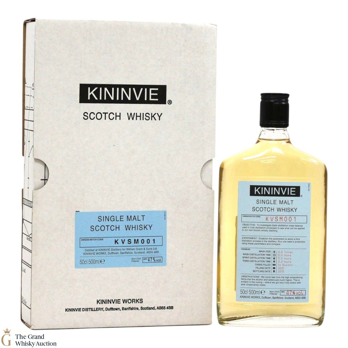 Kininvie - Works Single Malt Batch #KVSM001 (50cl)