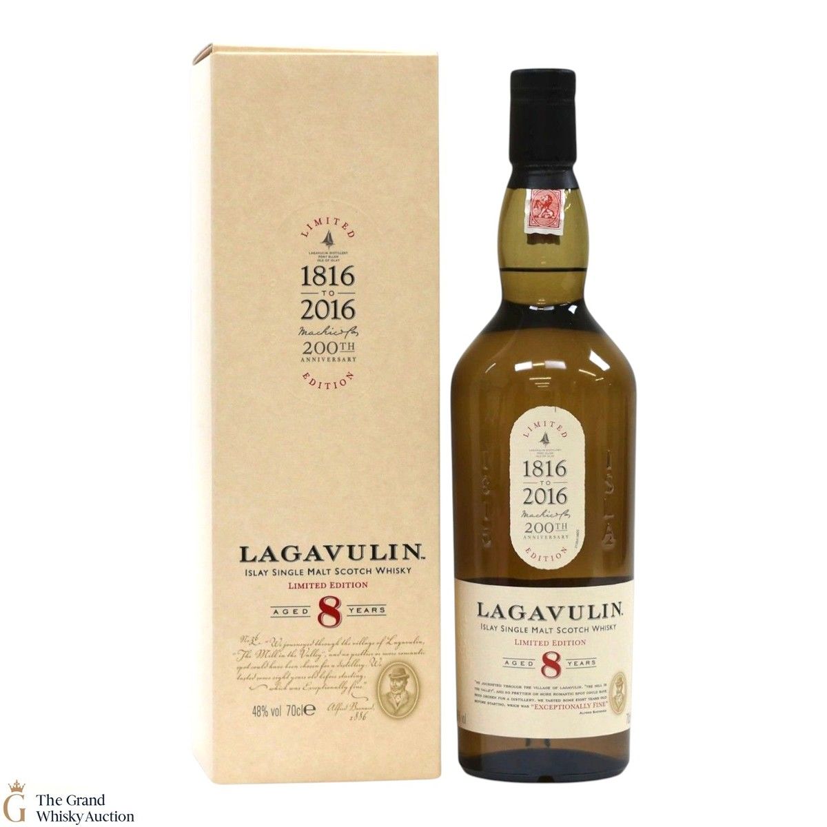 Lagavulin - 8 Year Old - 200th Anniversary Limited Edition