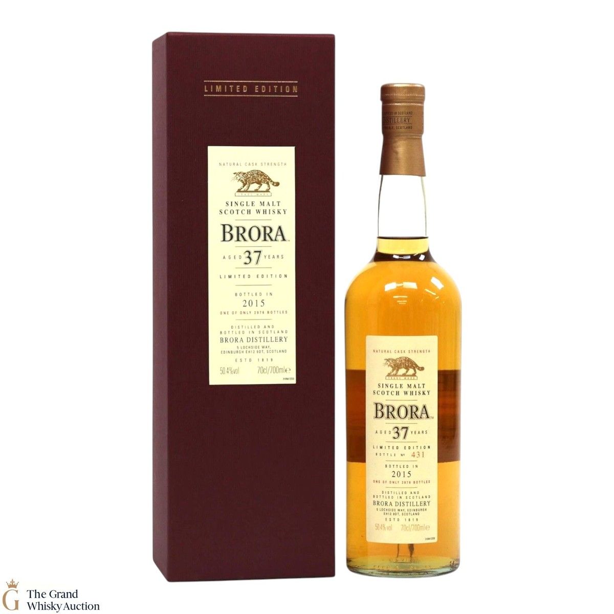 Brora - 37 Year Old - Limited Edition 2015