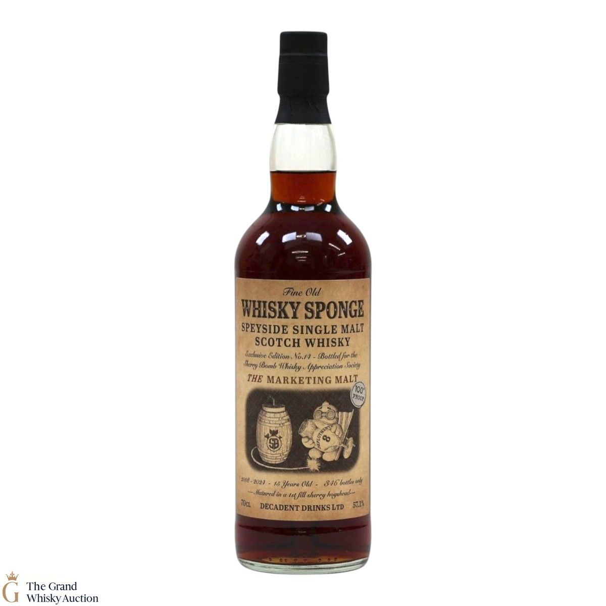 The Marketing Malt - 15 Year Old - Whisky Sponge No.88 