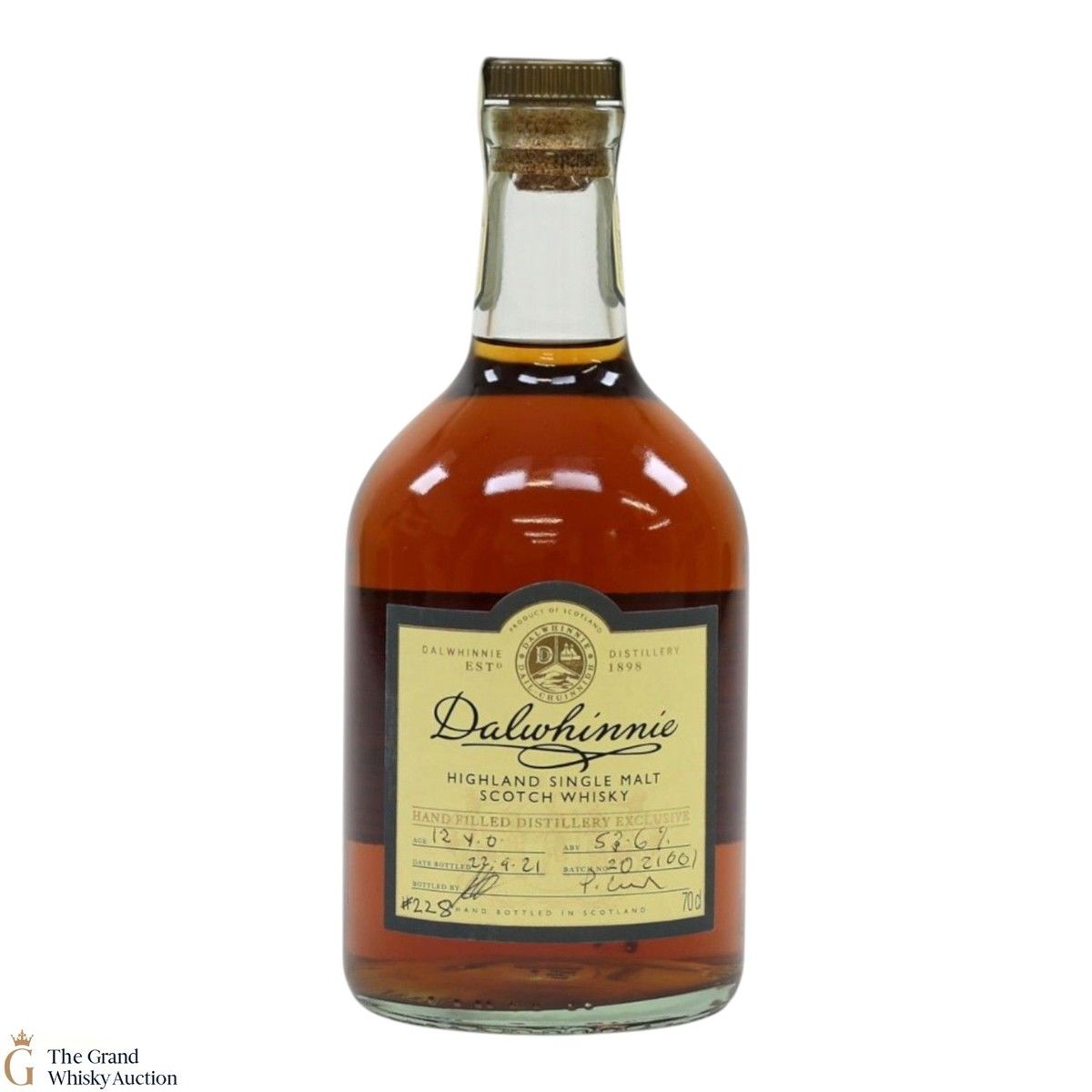 Dalwhinnie - 12 Year Old - Hand Filled 2021 #228
