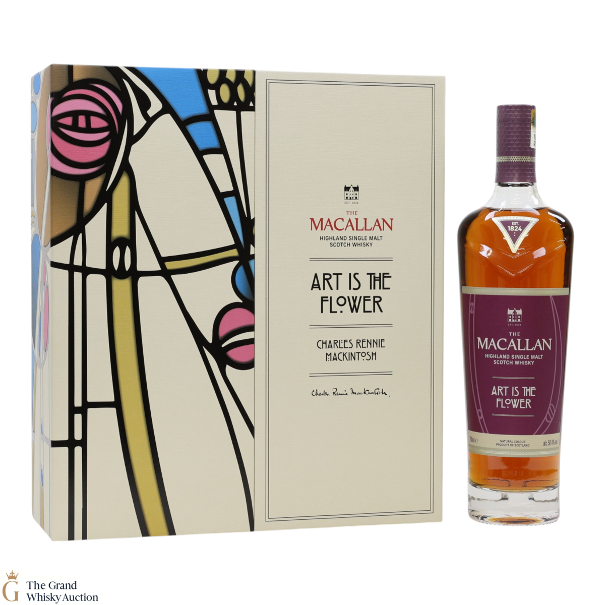 Macallan x Charles Rennie Mackintosh - Art is the Flower