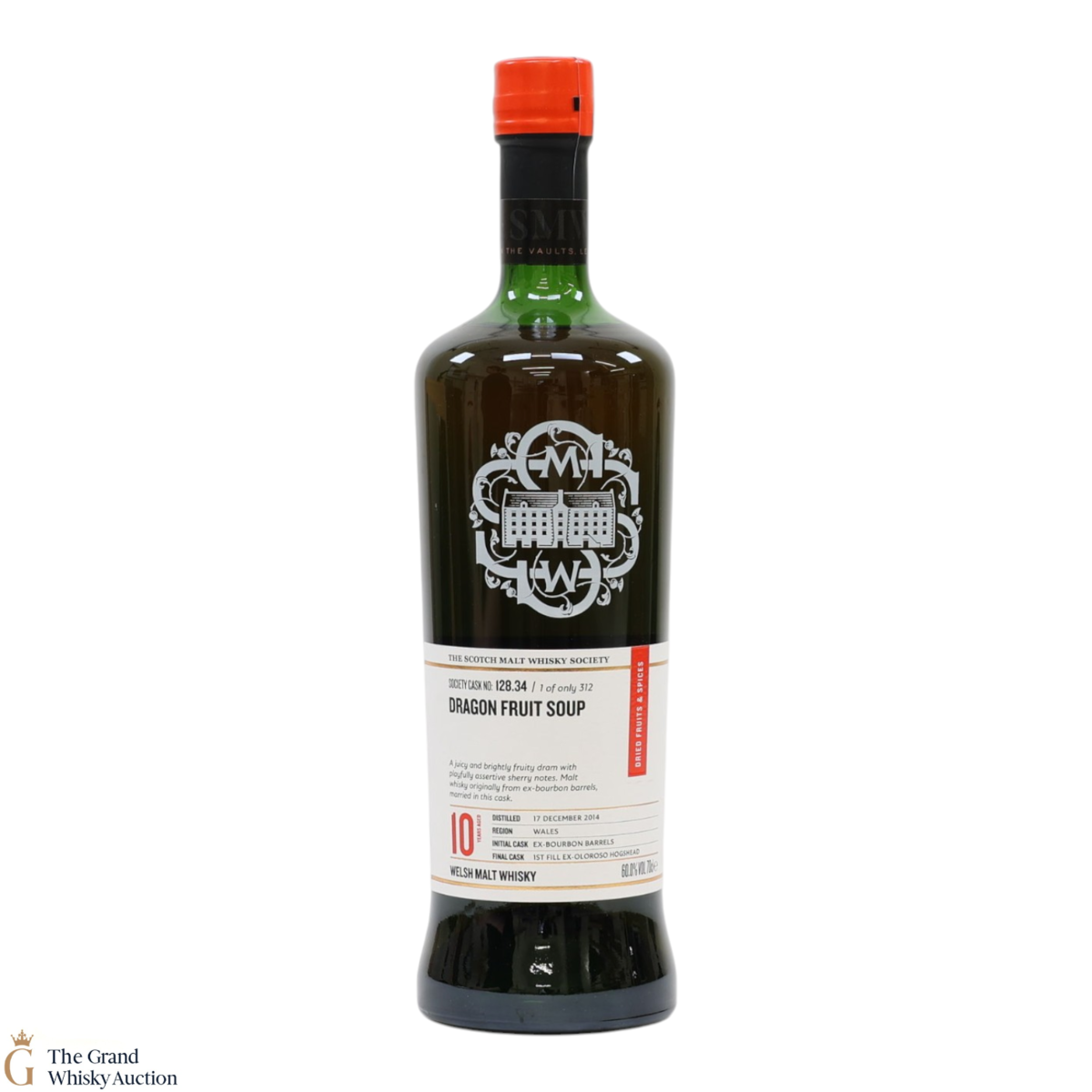 Penderyn - 10 Year Old 2014 - SMWS 128.34 - Dragon Fruit Soup