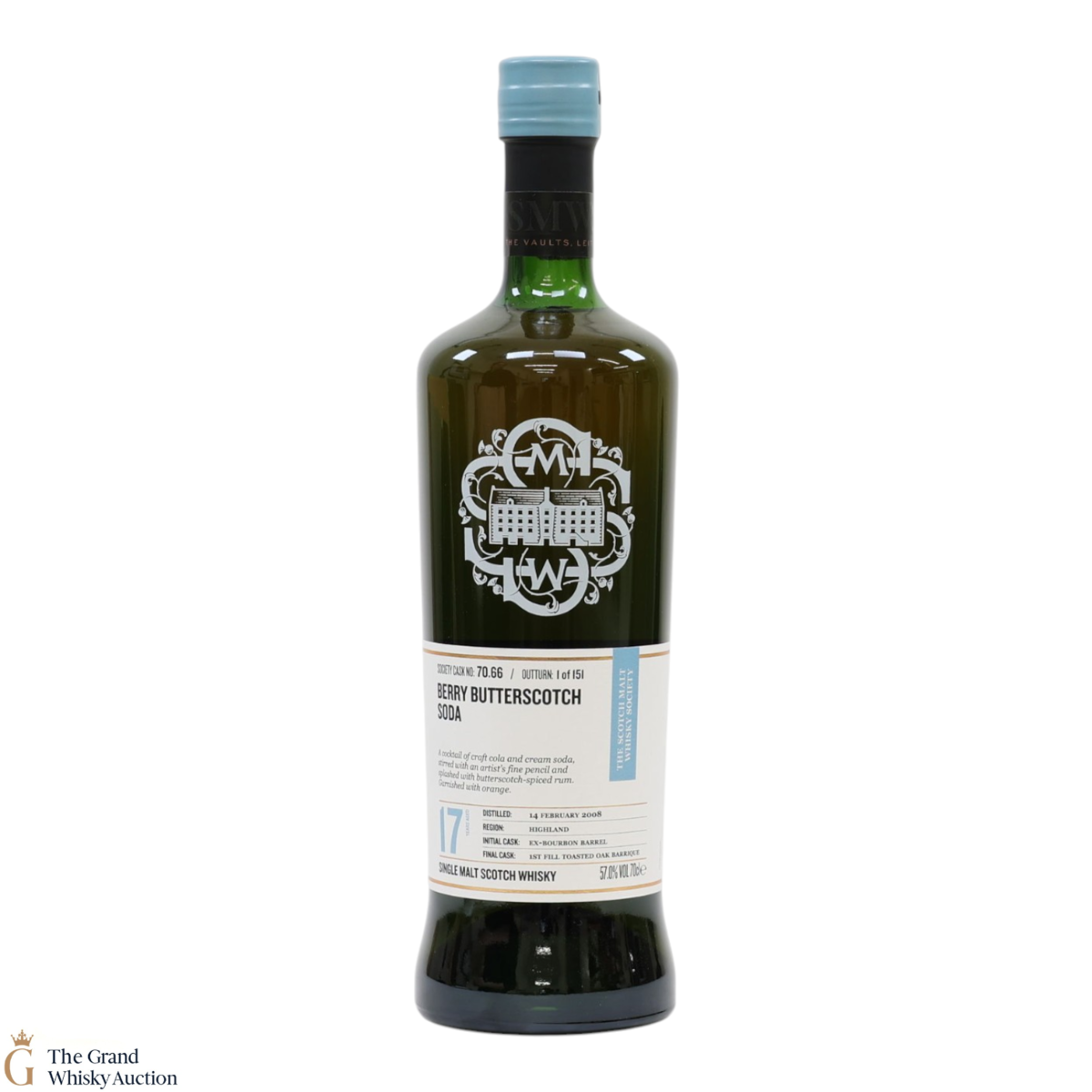 Balblair - 17 Year Old 2008 - SMWS 70.66 - Berry Butterscotch Soda