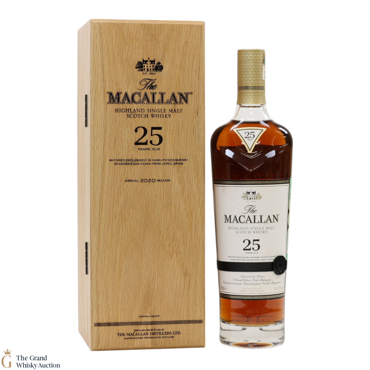 Macallan - 25 Year Old - Sherry Oak - 2020