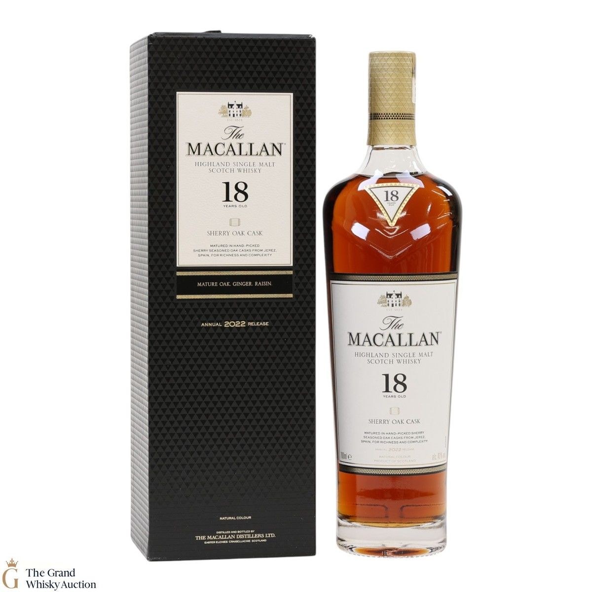 Macallan - 18 Year Old - Sherry Oak Cask - Annual 2022 Release