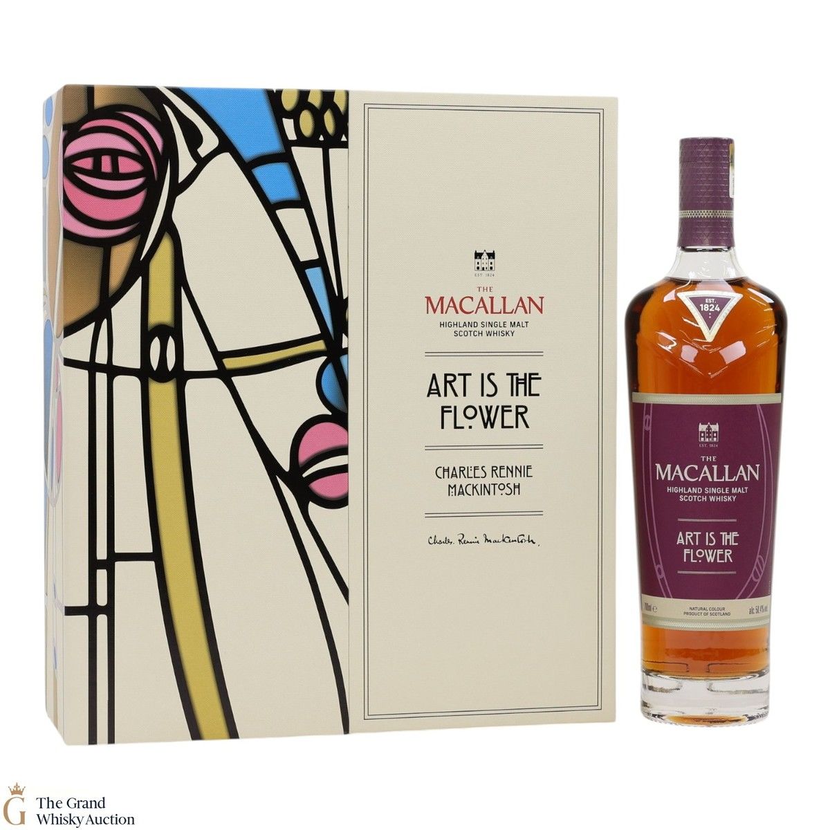 Macallan x Charles Rennie Mackintosh - Art is the Flower