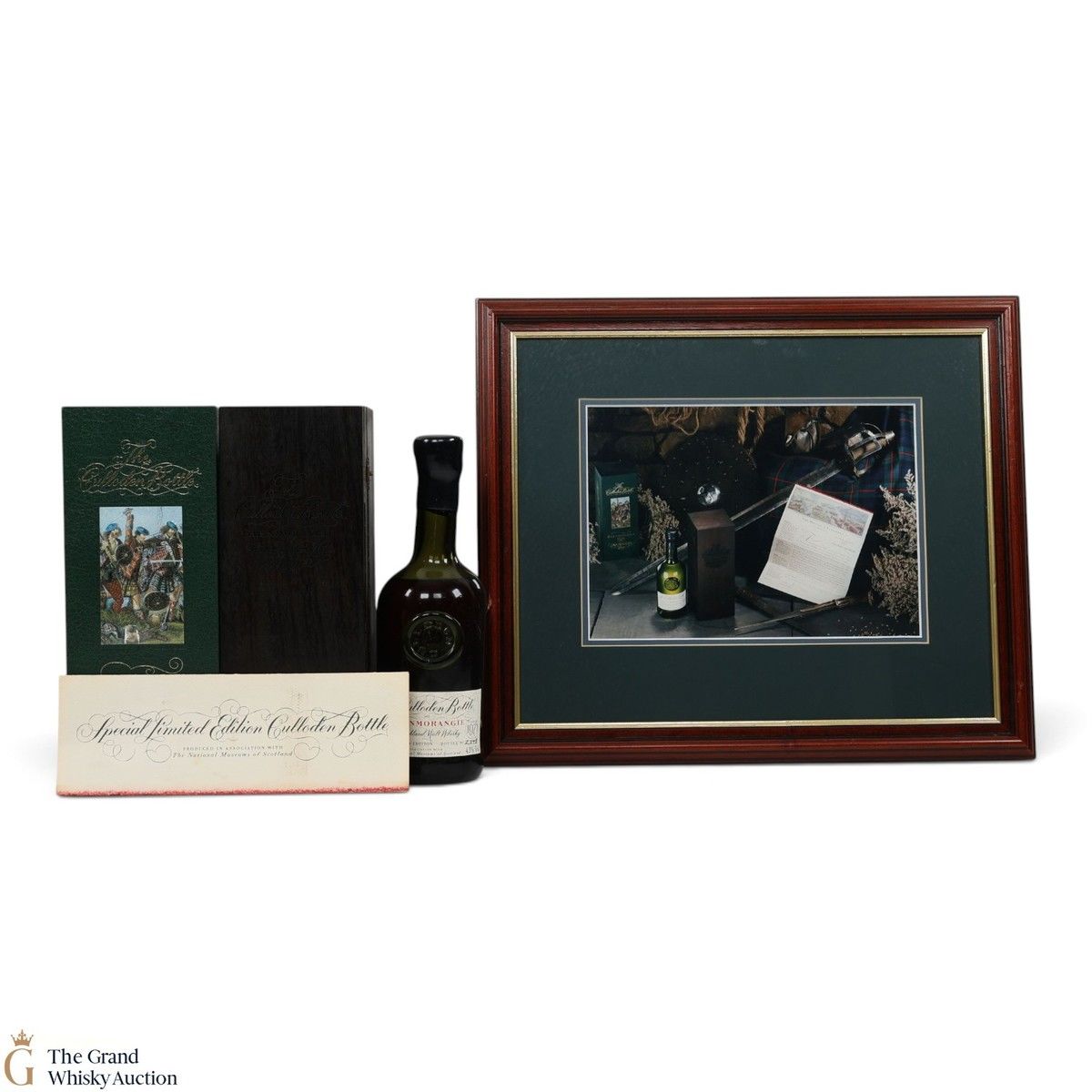 Glenmorangie - 1971 The Culloden Bottle & Framed Print