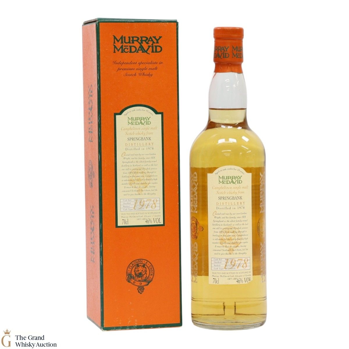 Springbank - 19 Year Old 1978 - Murray McDavid's Single Cask Bottling 1997