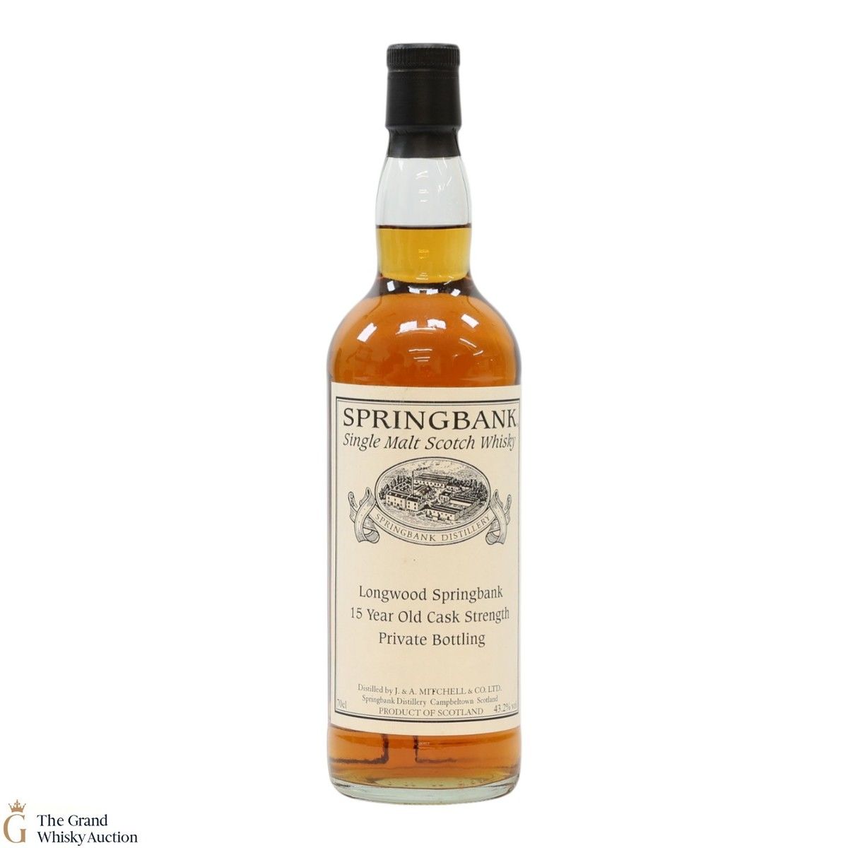 Springbank - 15 Year Old 2000 Cask Strength 43.2% - 2015 Private Bottling