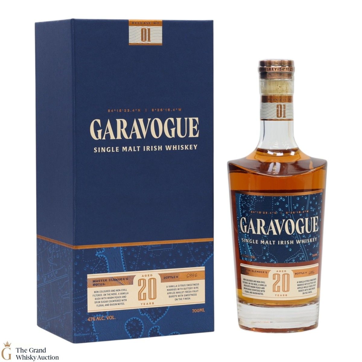 Garavogue - 20 Year Old - Single Malt Irish Whiskey