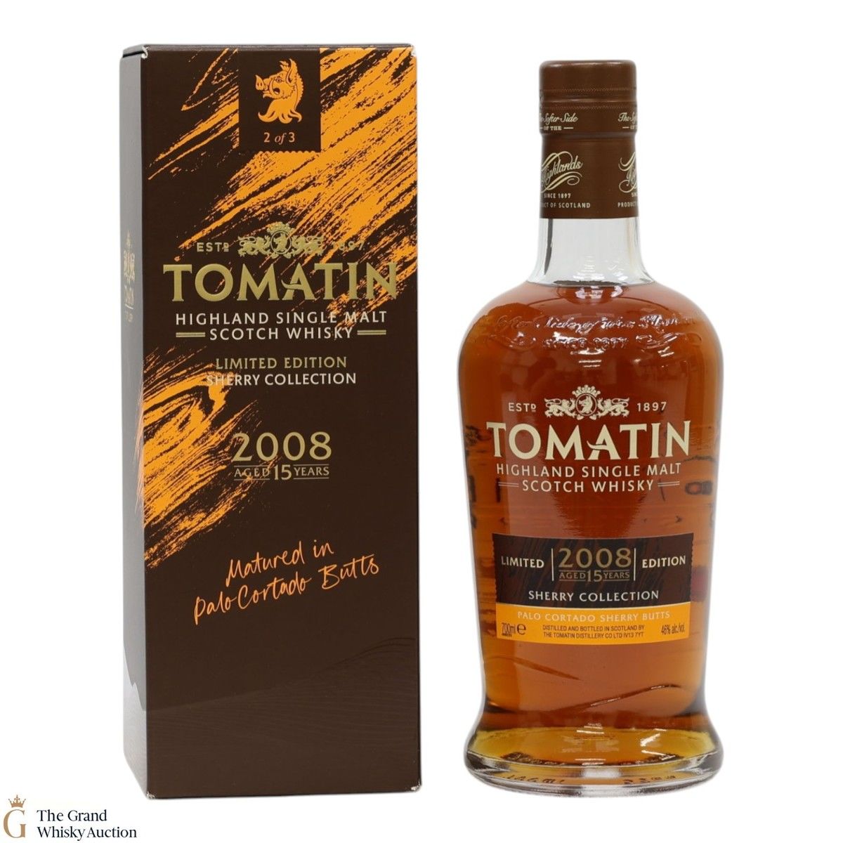 Tomatin - 15 Year Old 2008 - Sherry Collection - Palo Cortado Edition