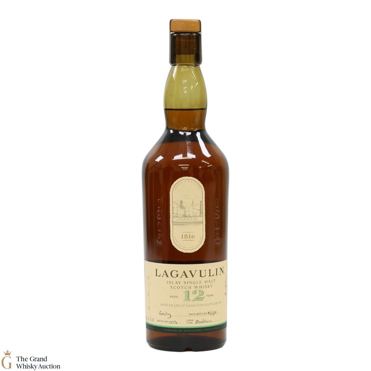 Lagavulin - 12 Year Old - Hand Fill Madeira Cask Batch 003