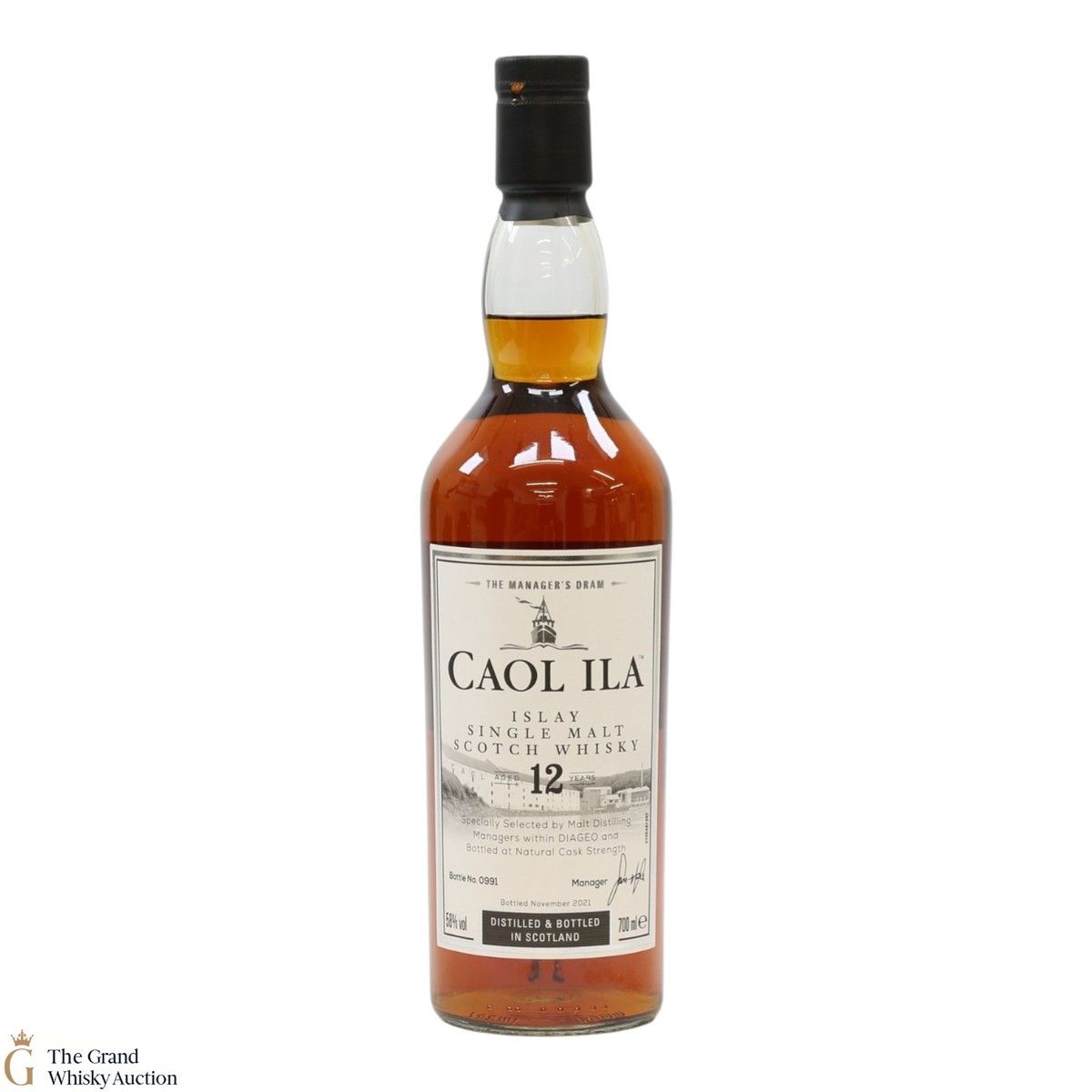 Caol Ila - 12 Year Old - Manager's Dram 2021