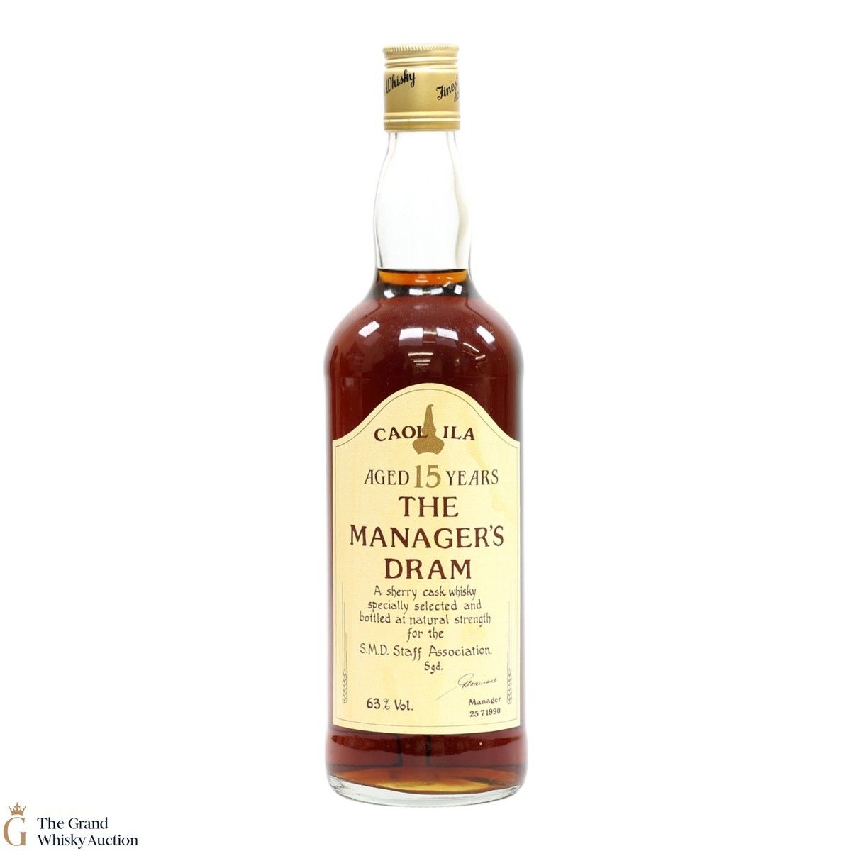 Caol Ila - 15 Year Old - Manager's Dram 1990 (75cl)