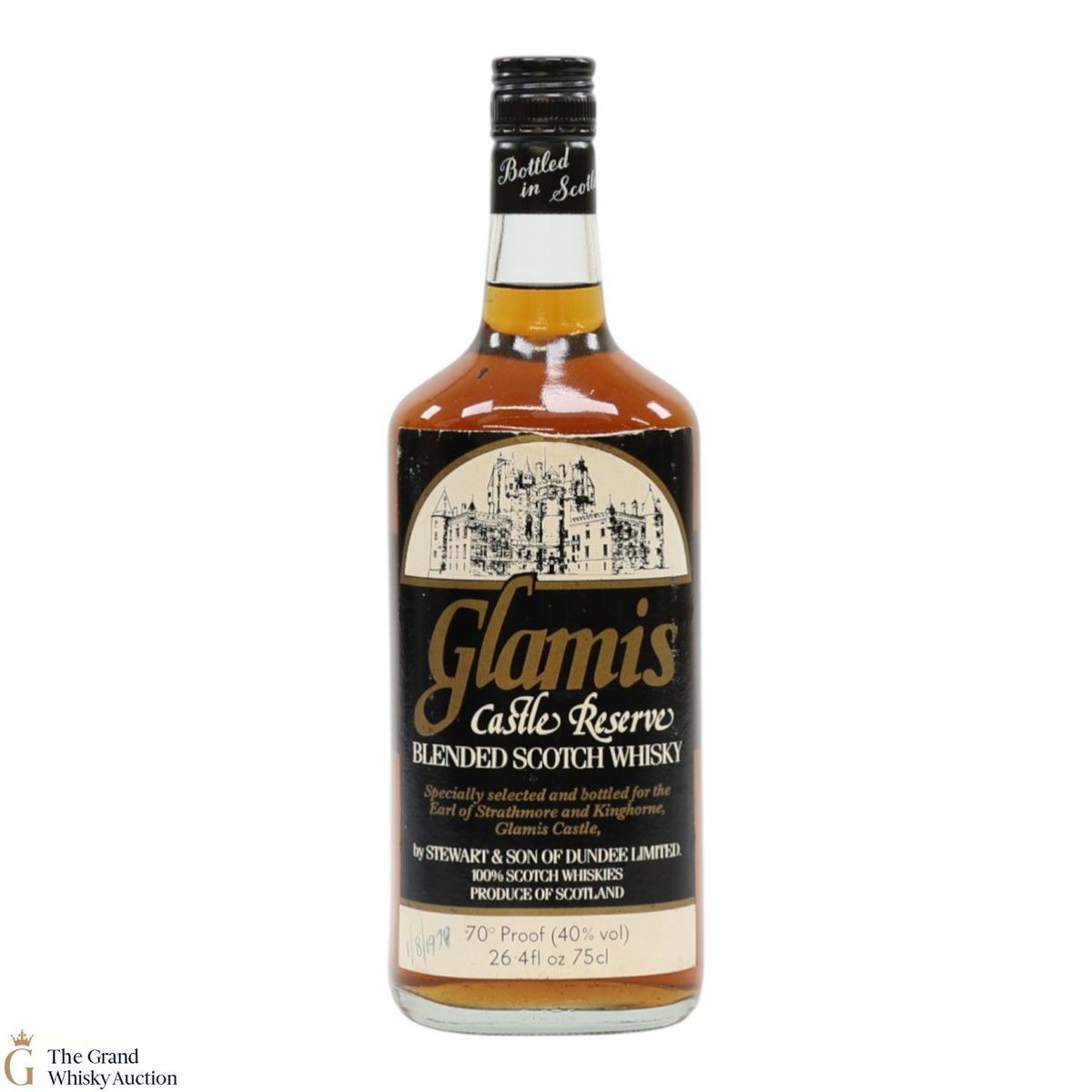 Glamis Castle Reserve - Blended Whisky (75cl)