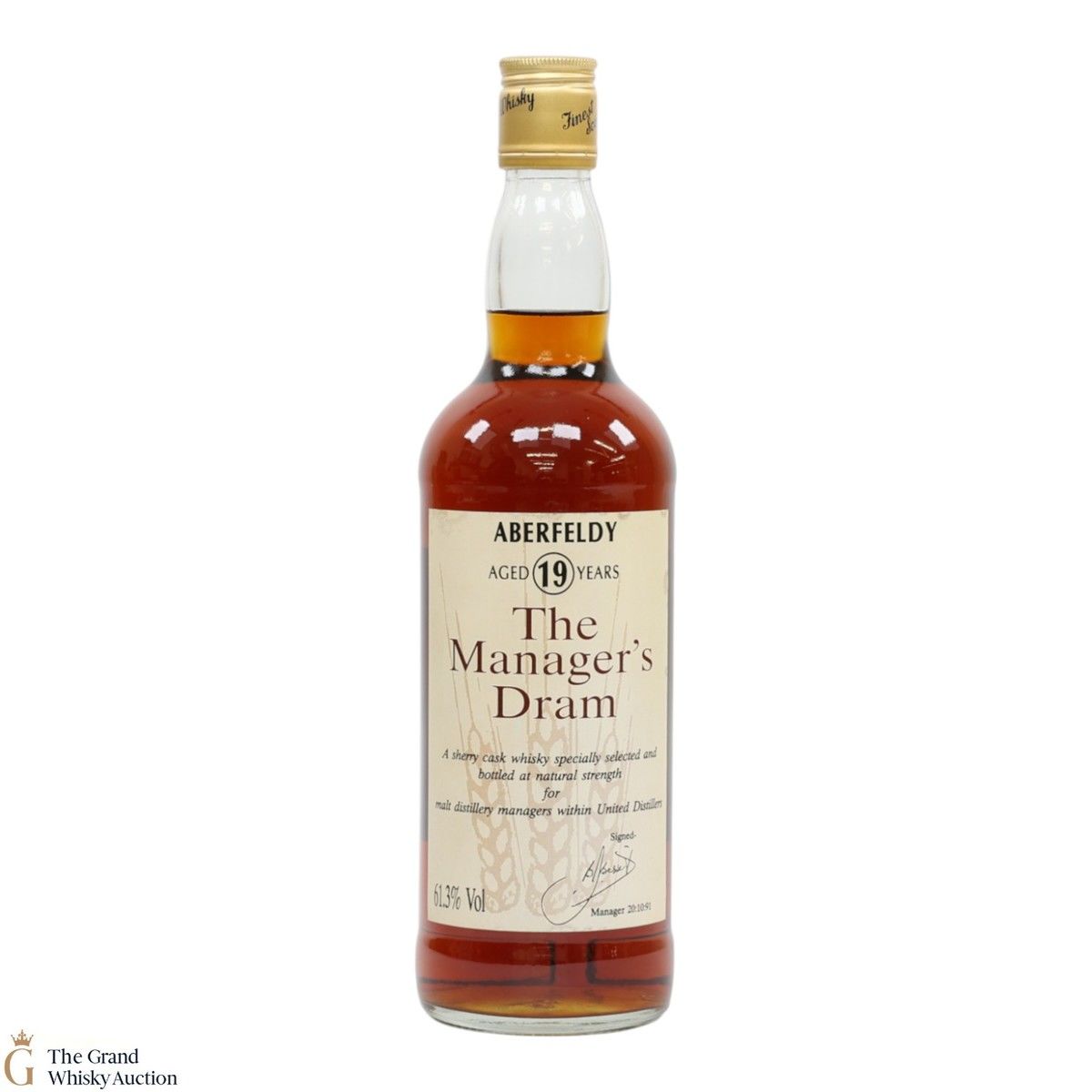 Aberfeldy - 19 Year Old 1991 - Manager's Dram 