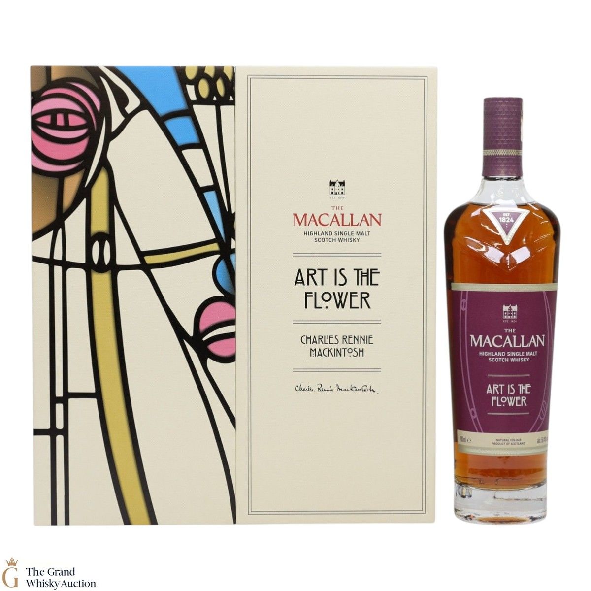Macallan x Charles Rennie Mackintosh - Art is the Flower