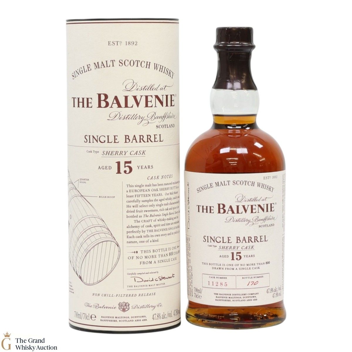 Balvenie - 15 Year Old - Sherry Cask Single Barrel #11285