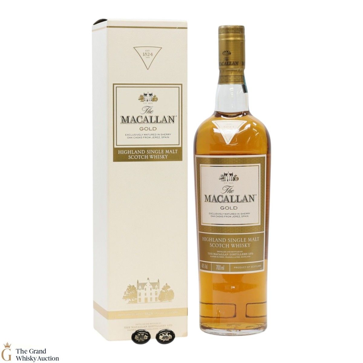 Macallan - The 1824 Series - Gold - With Cufflinks