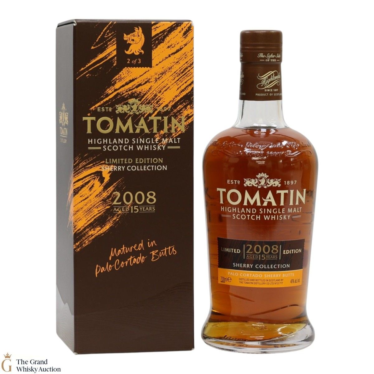 Tomatin - 15 Year Old 2008 - Sherry Collection - Palo Cortado Edition