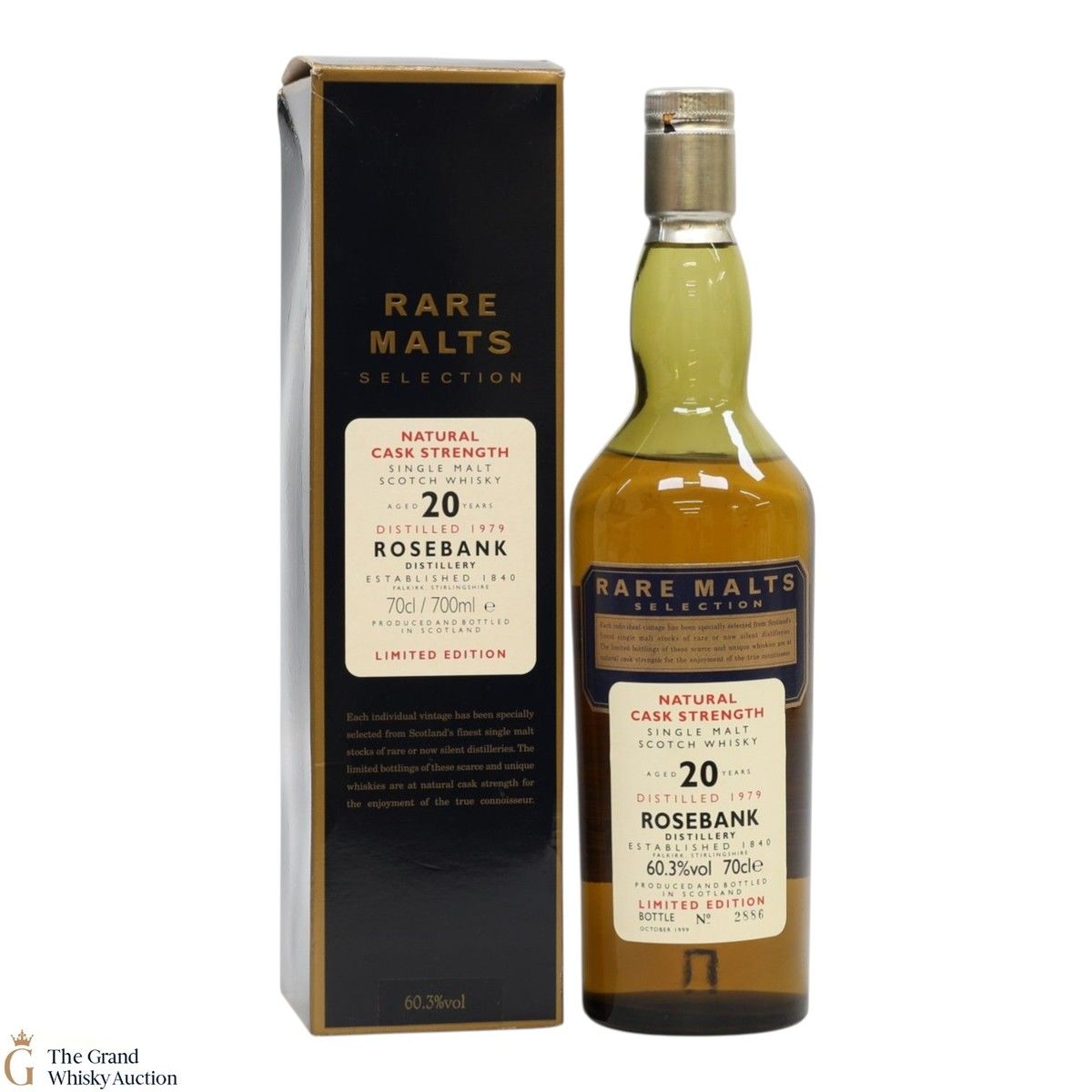 Rosebank - 20 Year Old 1979 - Rare Malts (60.3%)