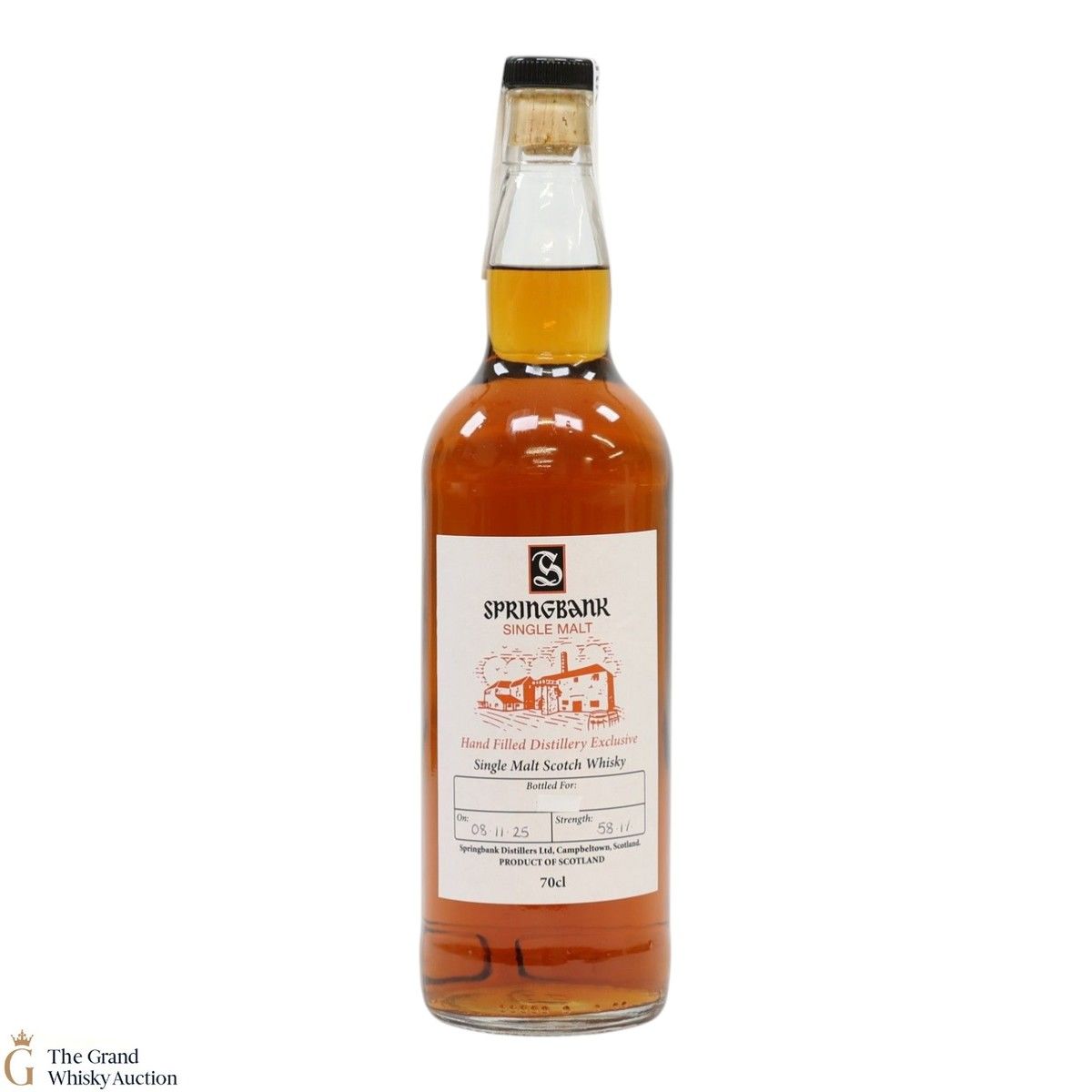 Springbank - 2025 Handfilled Distillery Exclusive 58.1%