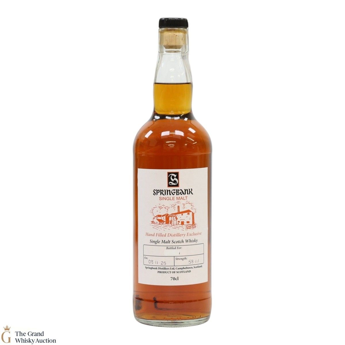 Springbank - 2025 Handfilled Distillery Exclusive 58.1%