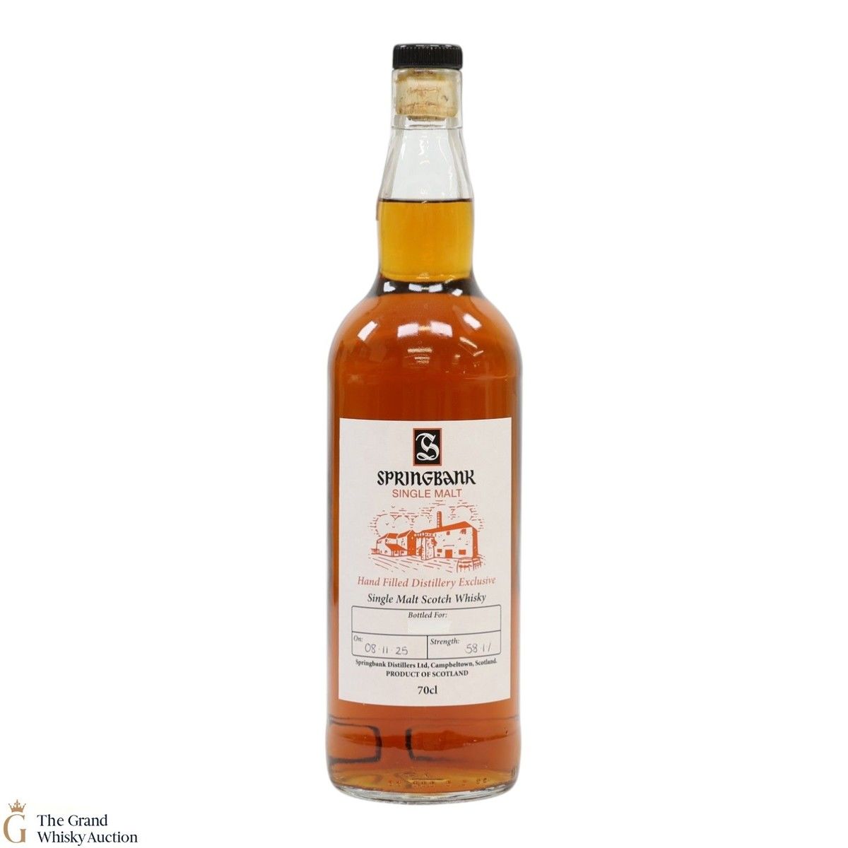Springbank - 2025 Handfilled Distillery Exclusive 58.1%