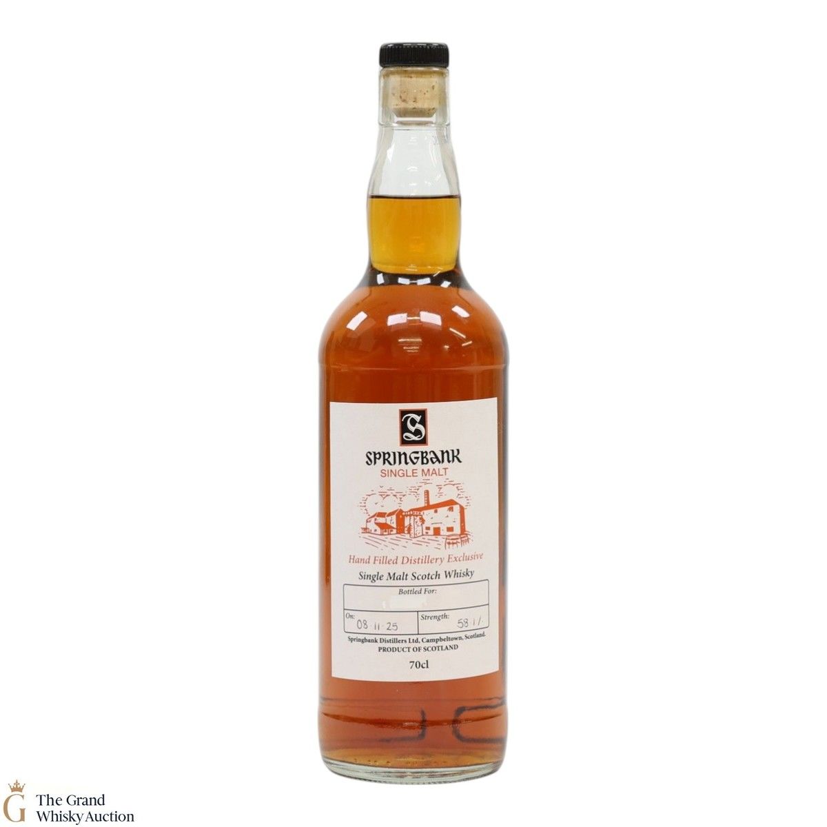 Springbank - 2025 Handfilled Distillery Exclusive 58.1%