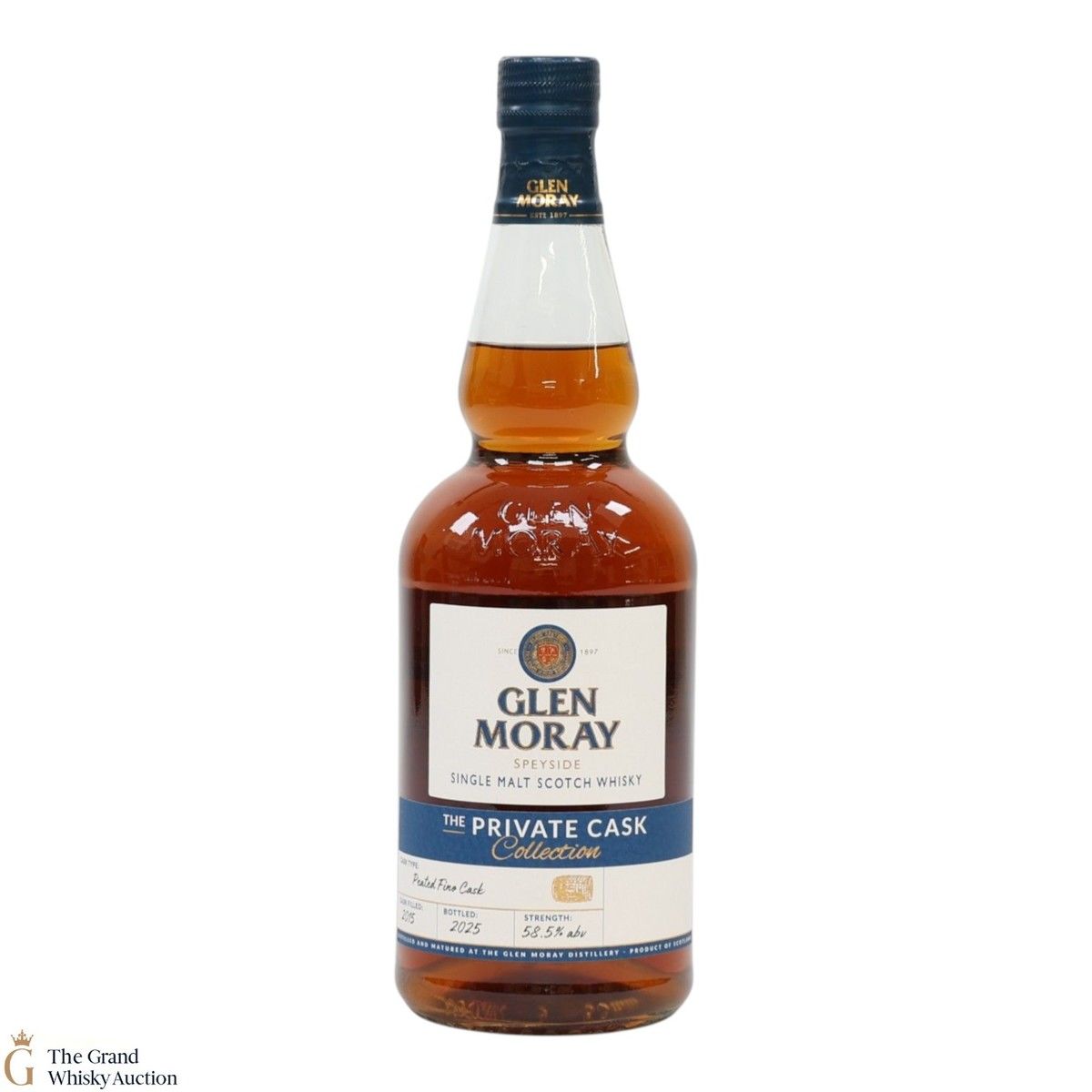 Glen Moray - 2015 Peated Fino Cask - 2025 The Private Cask Collection
