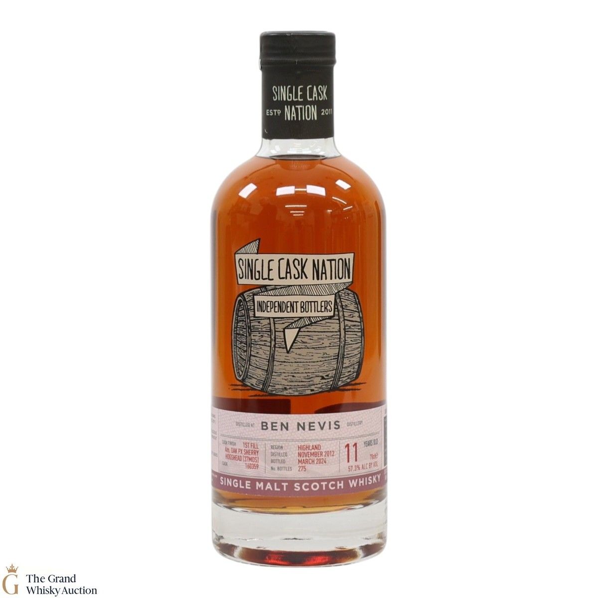 Ben Nevis - 11 Year Old 2012 - Single Cask Nation