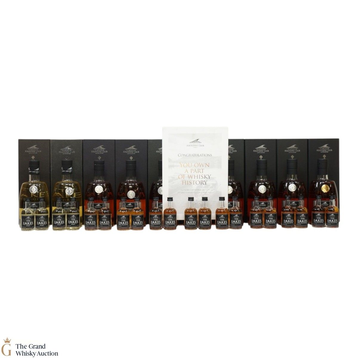 The Lakes - Founders' Club No.1 - 10 (10 x 70cl & 20 x 5cl)