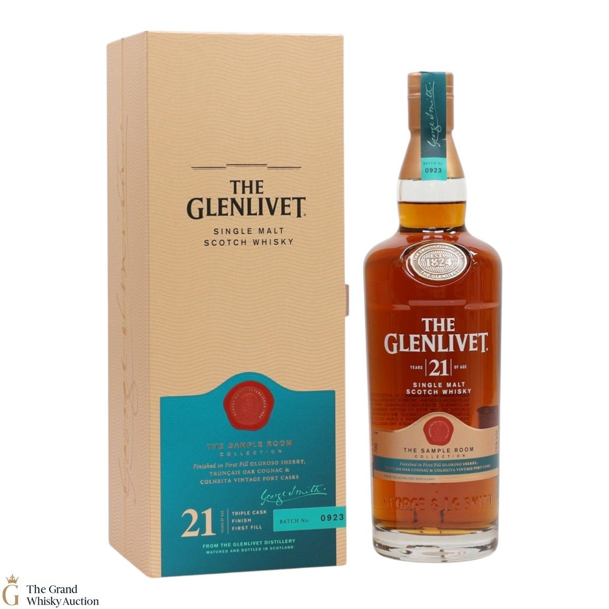 Glenlivet - 21 Year Old - Triple Cask Finish - The Sample Room Collection (75cl)