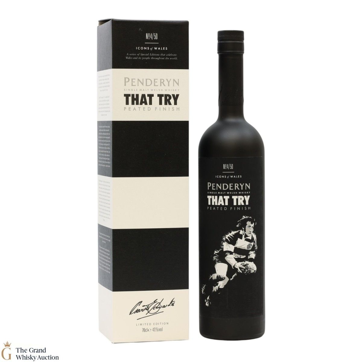 Penderyn - Icons of Wales #4 That Try - Peated Finish 