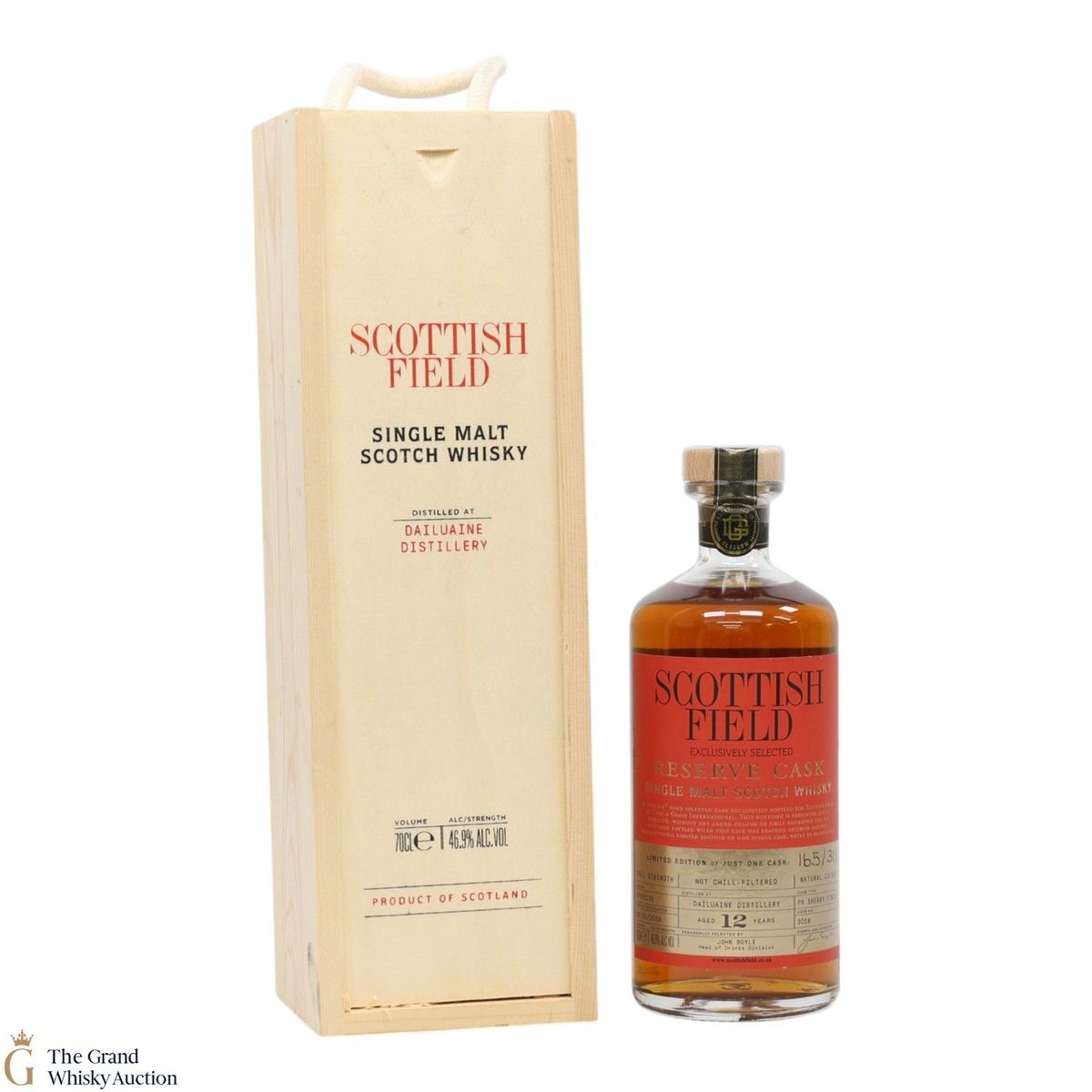 Dailuaine - 12 Year Old - Scottish Field Reserve Cask #3018