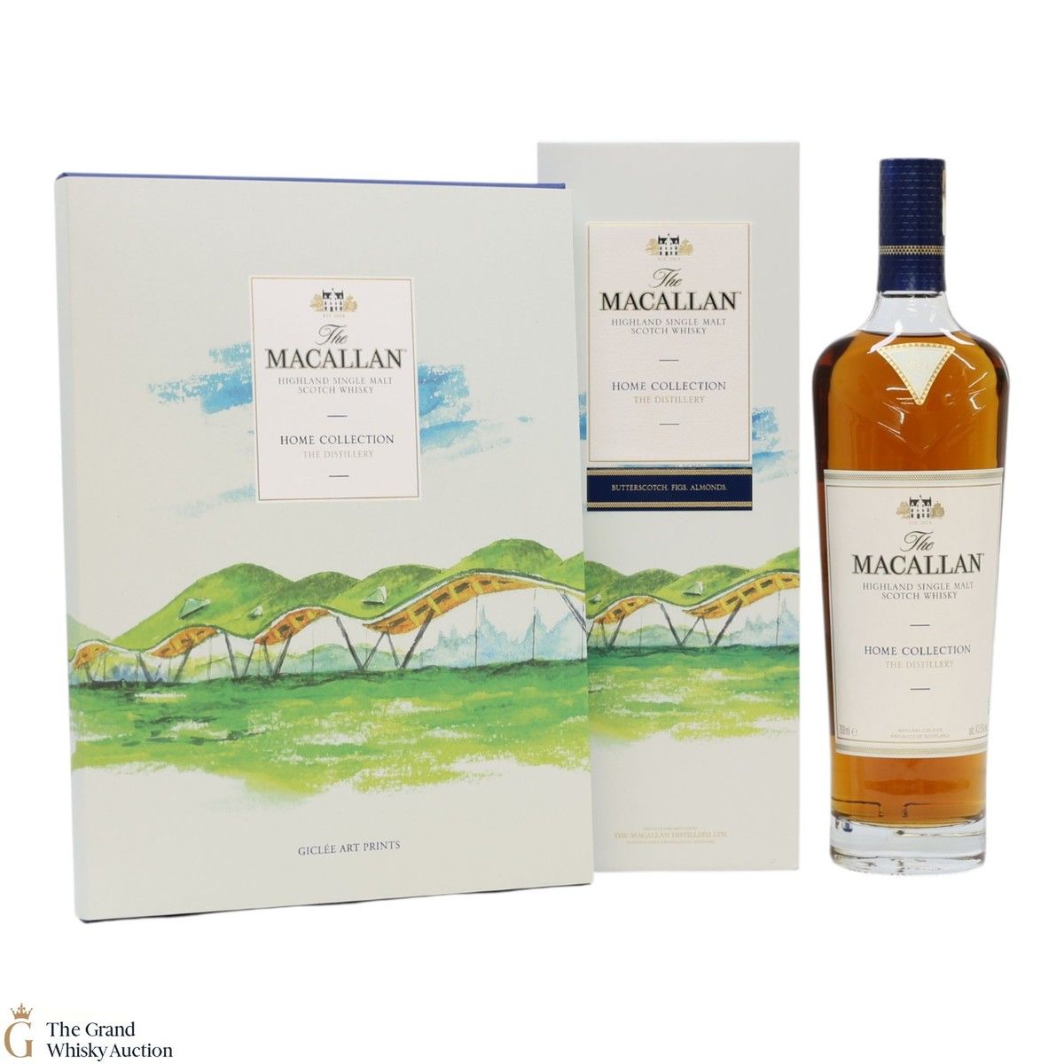 Macallan - Home Collection - The Distillery (1x70cl) & Giclee Art Prints