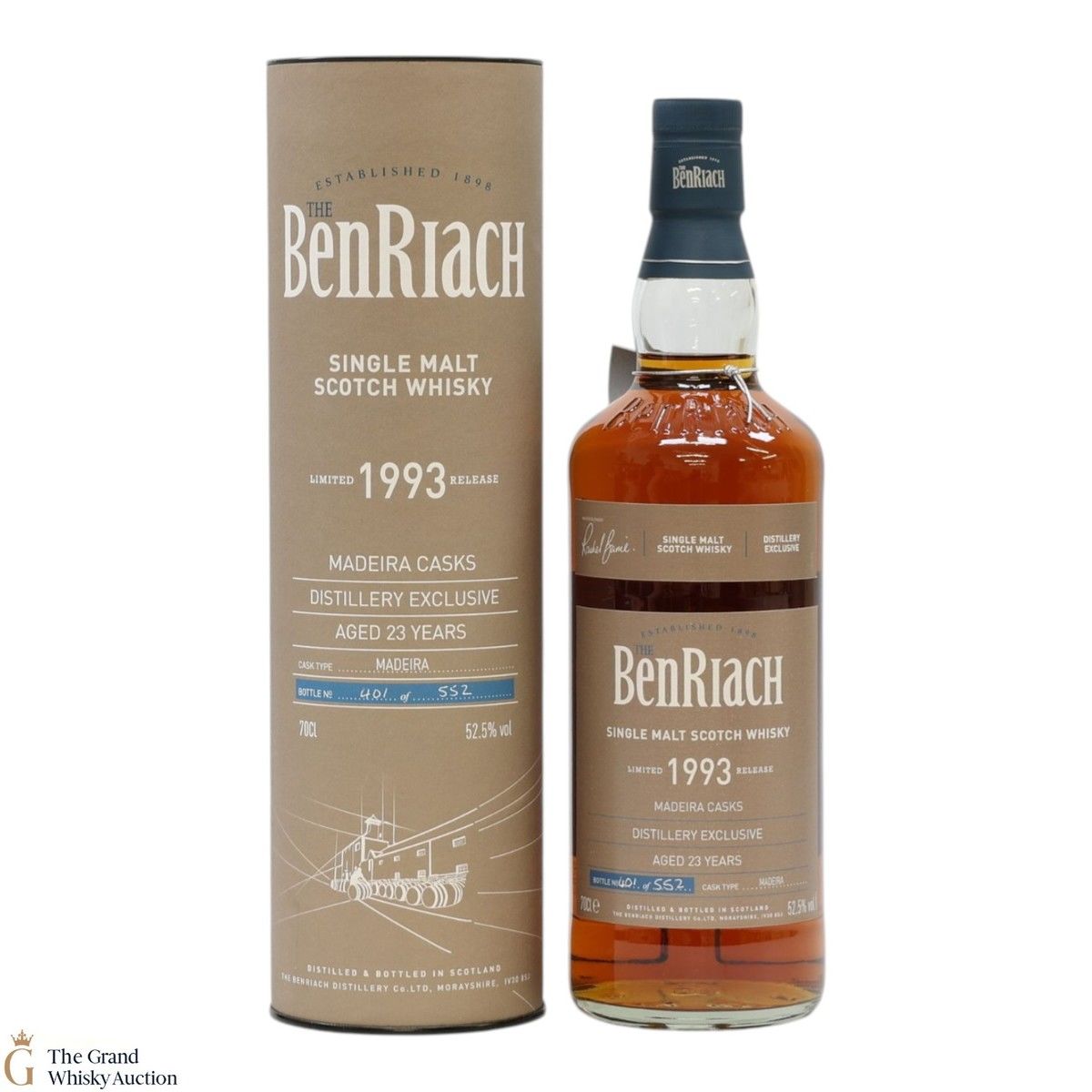 Benriach - 23 Year Old 1993 - Madeira Casks - Distillery Exclusive