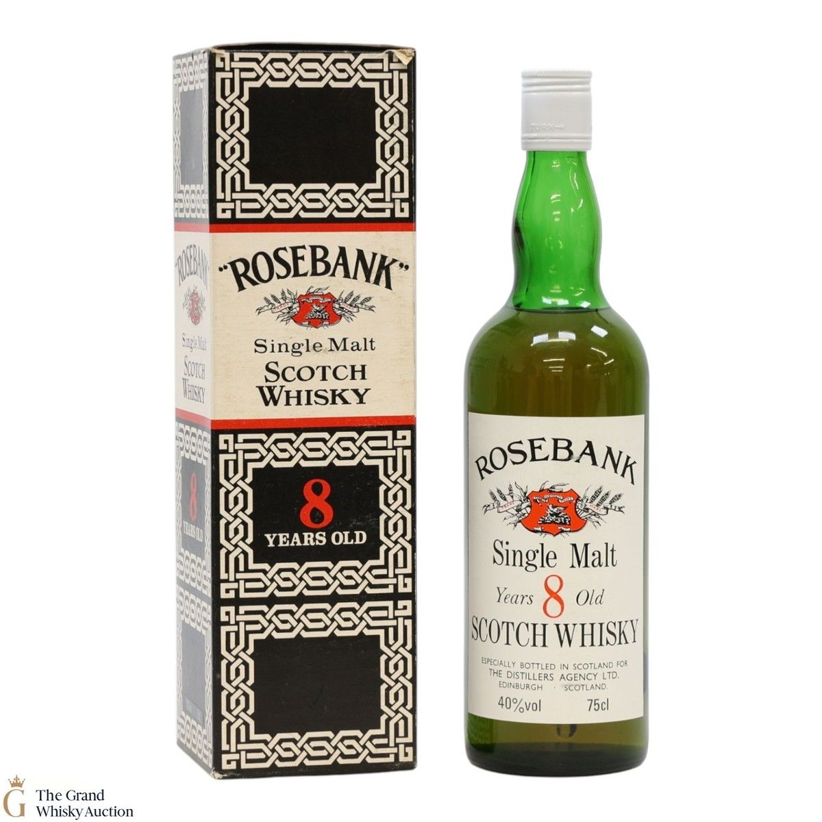 Rosebank - 8 Year Old - Distillers Agency - 1980s (75cl)