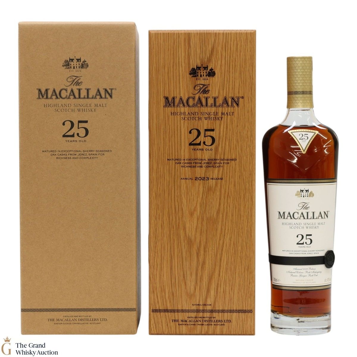 Macallan - 25 Year Old - Sherry Oak - 2023