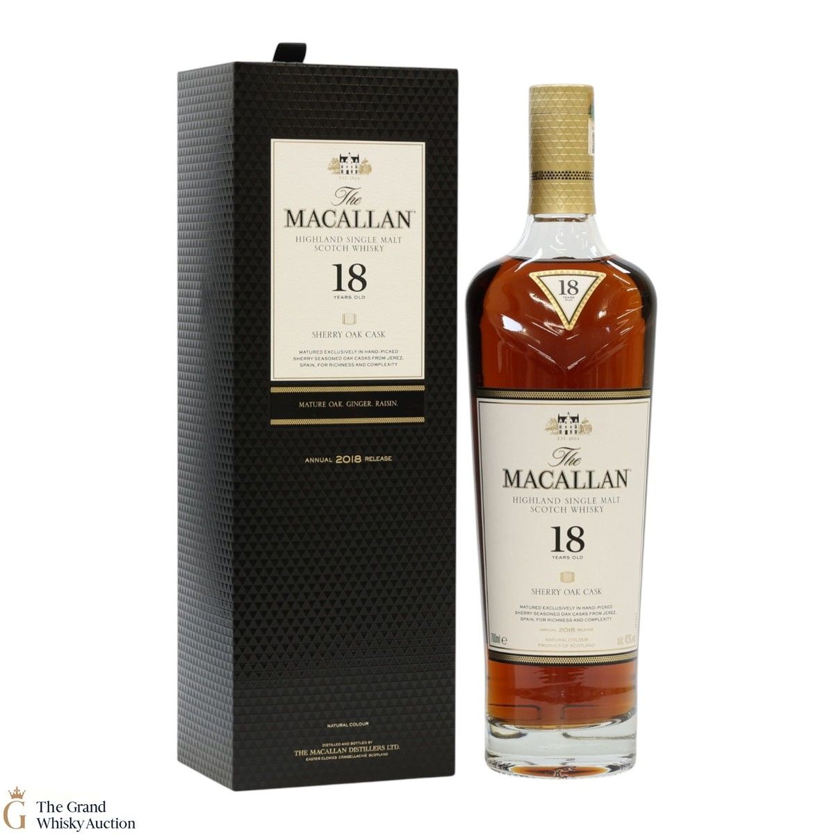 Macallan - 18 Year Old - Sherry Oak (2018)