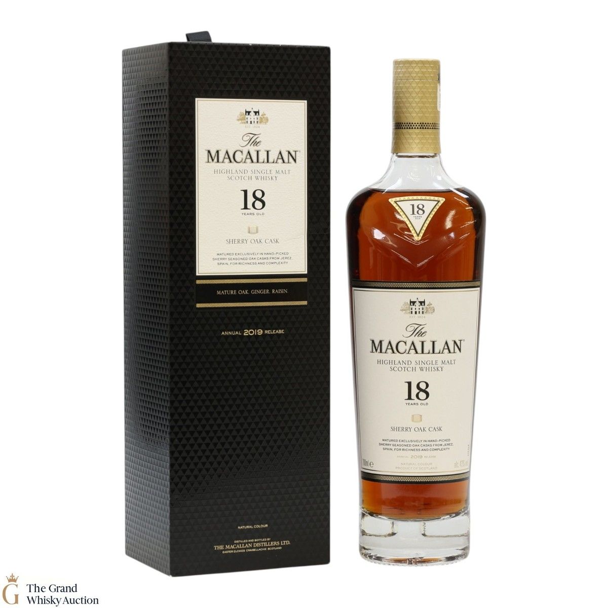 Macallan - 18 Year Old - Sherry Oak (2019)