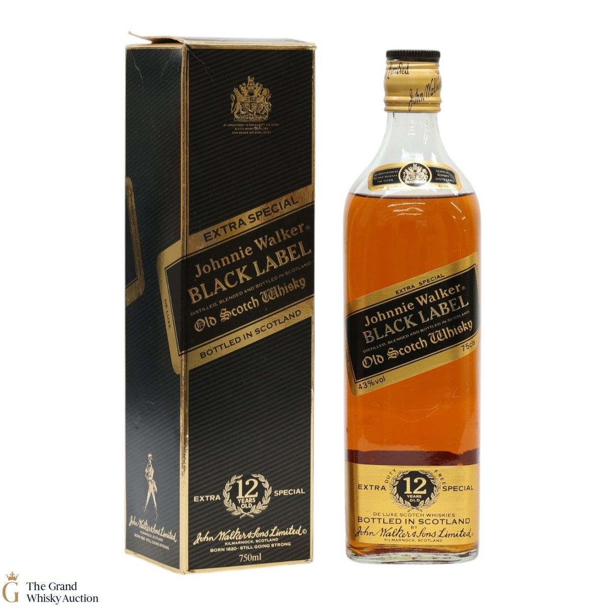 Johnnie Walker - 12 Year Old - Black Label (75cl) 