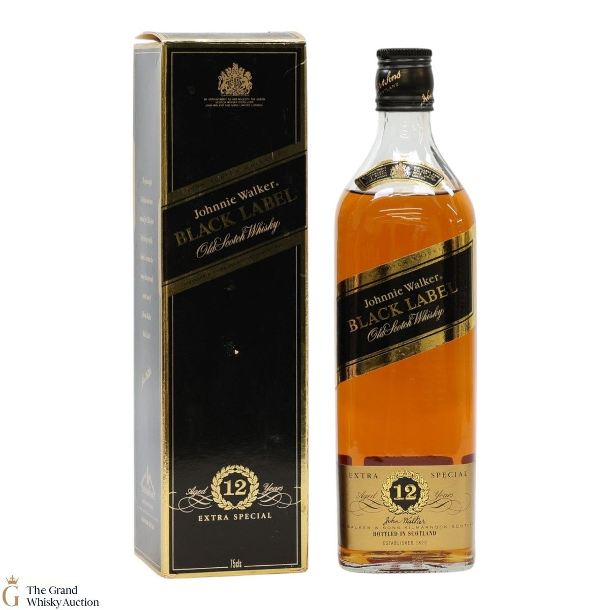 Johnnie Walker - 12 Year Old - Black Label (75cl) 