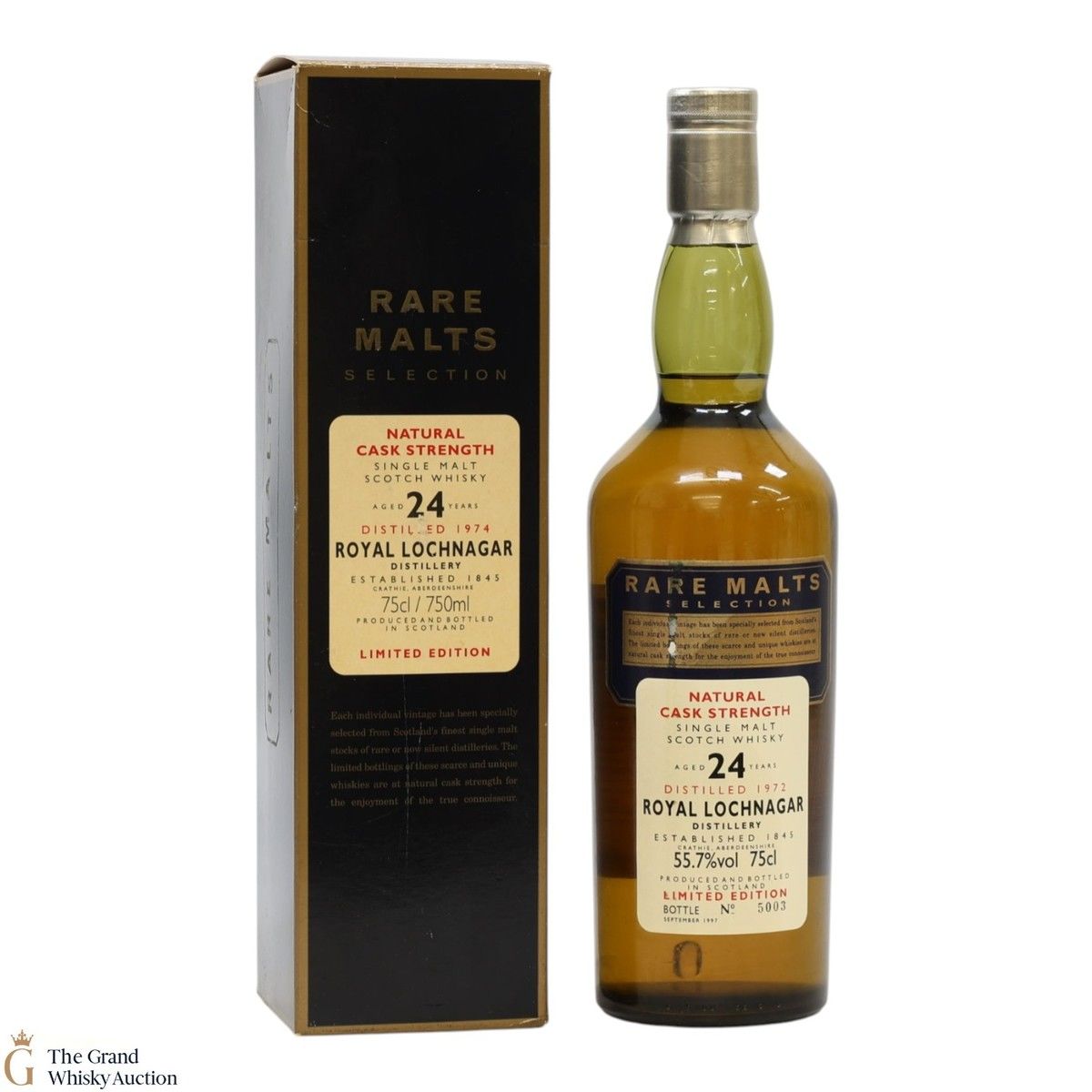 Royal Lochnagar - 24 Year Old 1974 - Rare Malts 55.7% (75cl)