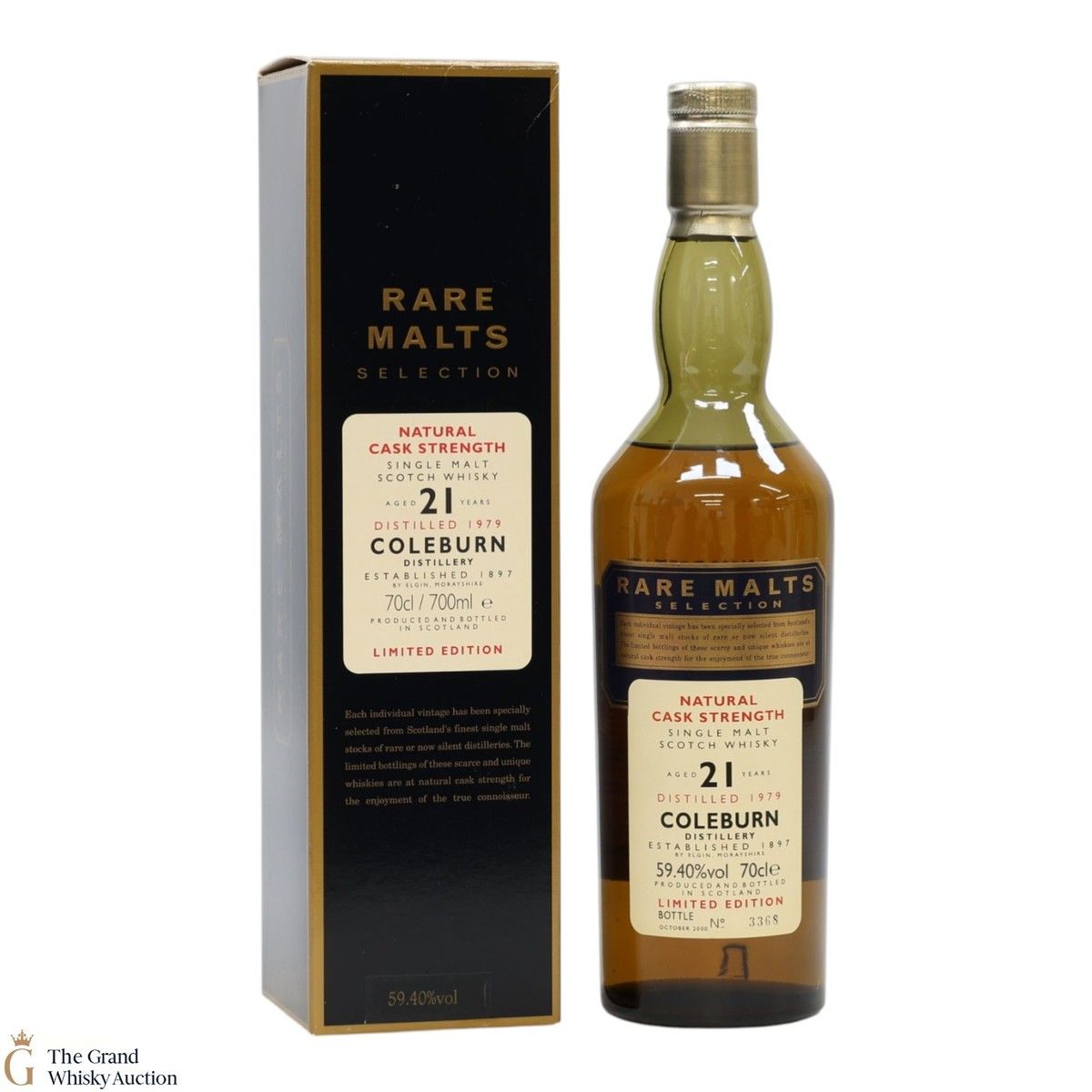 Coleburn - 21 Year Old 1979 - Rare Malts 59.4%