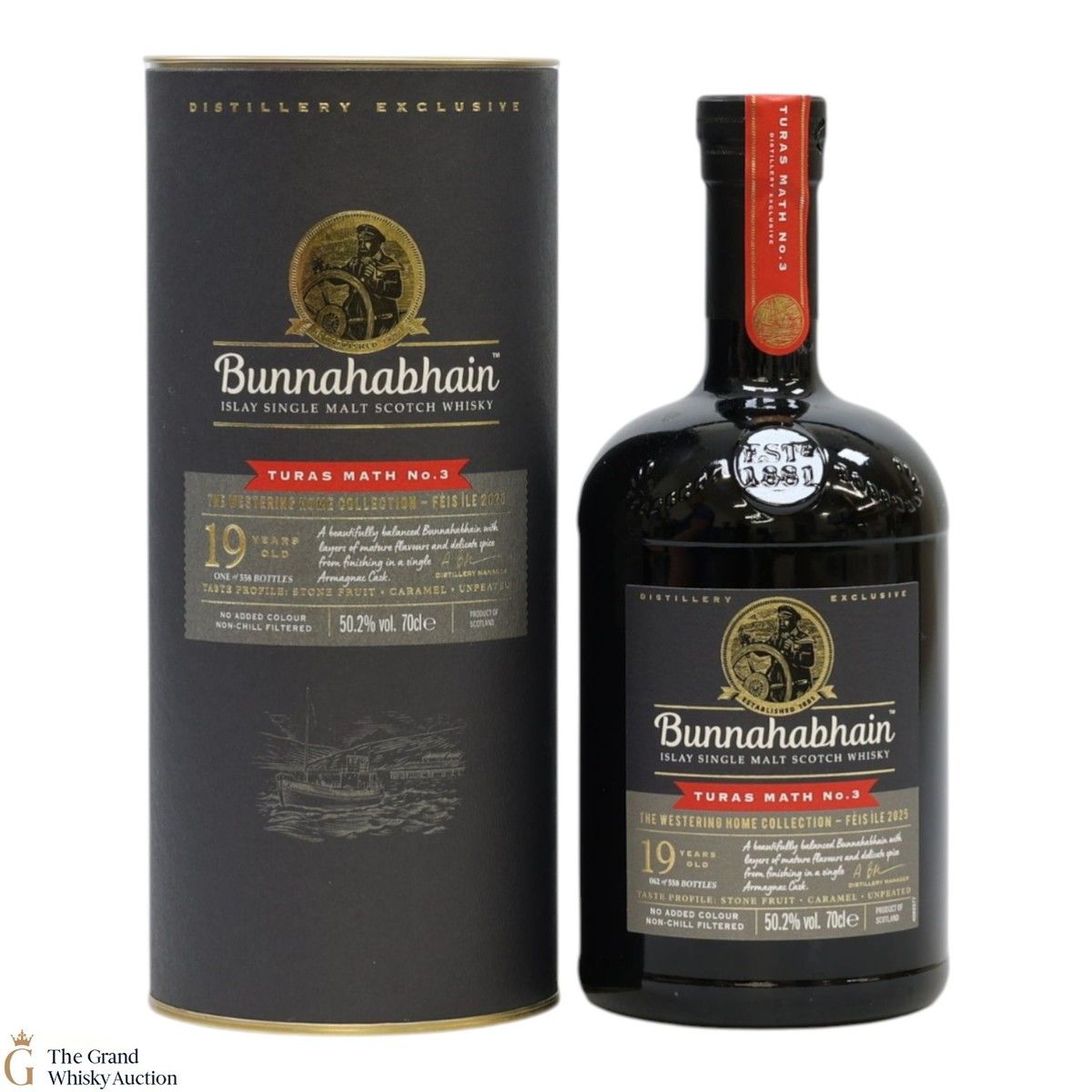Bunnahabhain - 19 Year Old - Turas Math #3 Westering Home Collection - Feis Ile 2025