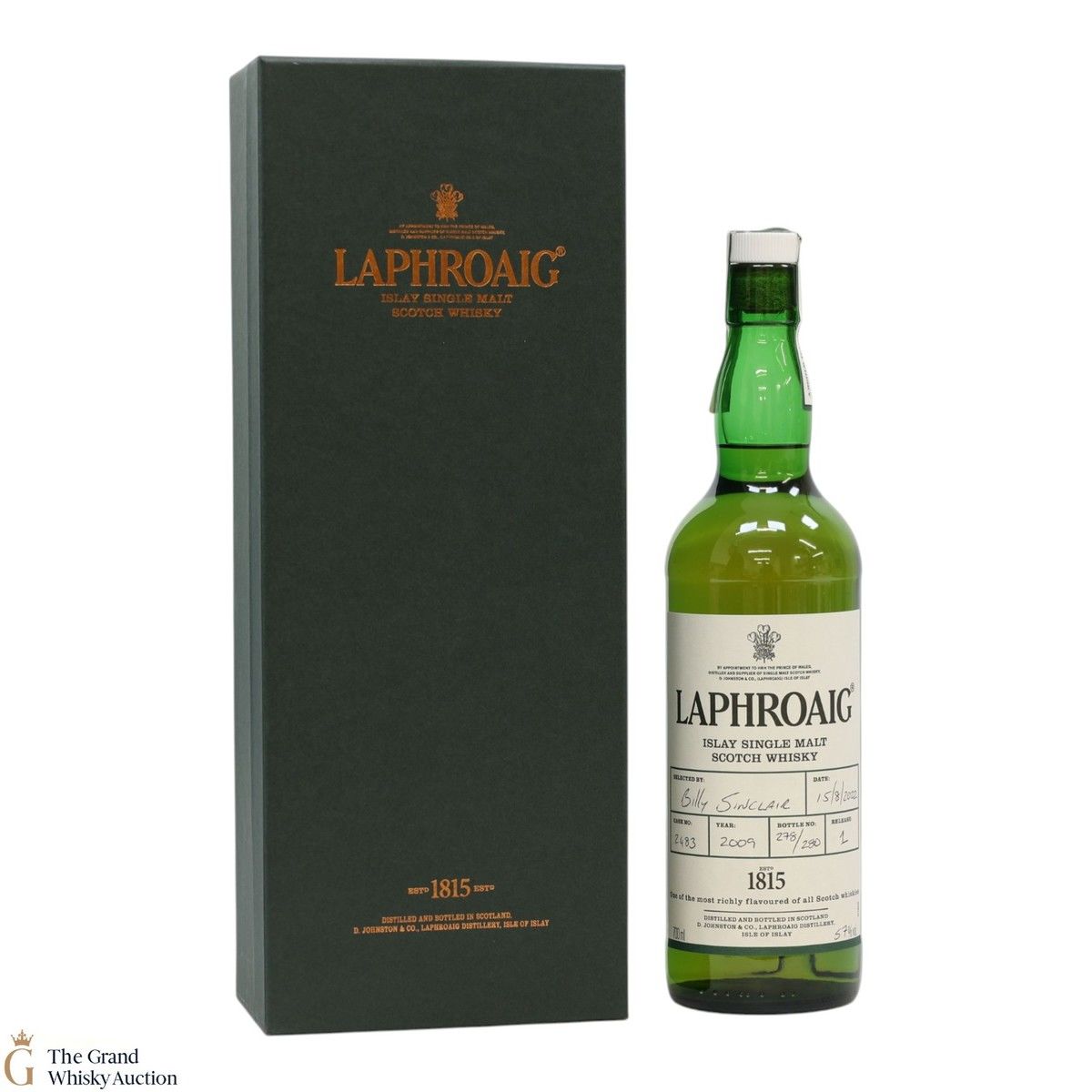 Laphroaig - 13 Year Old 2009 Single Cask #2483 - Opening Of The Visitor Centre